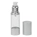 Imported Airless Lotion Bottle Refillable Sunscreen Lotion Container 30ml Silver RS.190.00