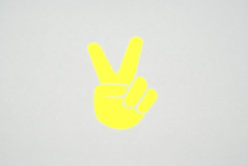 Rapro Graphics Valentino Rossi Peace Hand Sign Sticker/Decal