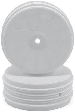 De Racing Speedline Plus Buggy Wheels For Tlr 22 2.0 / Front / White PSBLFW by DE Racing