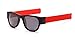 Produktbild TW-Gläser TWISFER Sports Brillenband,Kreative Armband Brille Polarisierte Sonnenbrille Schutzbrillen Snap Bracelet Bands(rot,One Size)