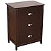 Produktbild Country Kommode mit 3 Schubladen, black coffee, BxHxT 60x80x40