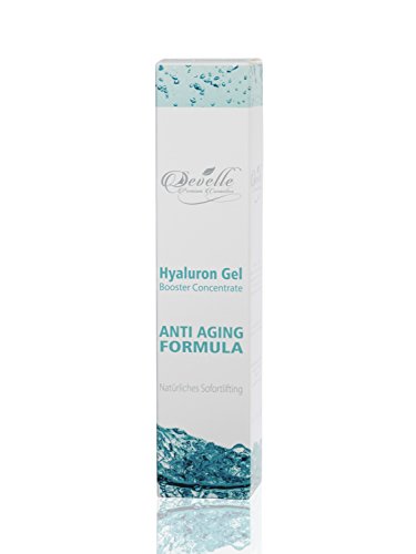 Hyaluronsäure Gel | Hochdosiertes niedrigmolekulares und hochmolekulares Hyaluron Konzentrat – Premium Kosmetik – Made in Germany – 50 ml. |Hyaluron Gel | Hyaluronic Anti Aging Serum | Vegan | Tag und Nacht Pflege-Konzentrat - 2