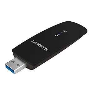 Linksys WUSB6300 Dual-Band AC1200 Wireless USB 3.0 Adapter (Black)