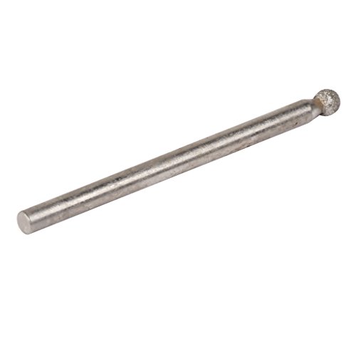 Gazechimp 6pcs/set 45mm Diamant Beschichteten Runde Kugel-Form Schleifgerät, Schleifkopf – Schleifmaschinenansatz - 6
