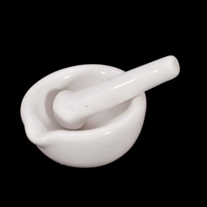 Veroda 6ml Porcelain Mortar and Pestle Mixing Grinding Bowl Set by Veroda - 3