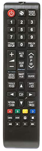 Preisvergleich Produktbild Ersatz Fernbedienung passend für Samsung UE65MU6100 / UE65MU6120 / UE65MU6122 / UE65MU6192 / UE65MU6199 / UE65MU6199UXZG