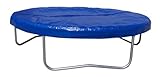 12FT PE TARPAULIN TRAMPOLINE PROTECTIVE WEATHER PROTECTED COVER - BLUE