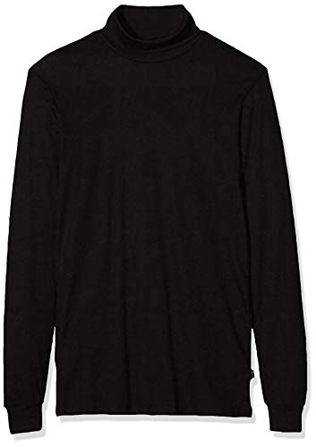 Trigema Herren Sportrollkragenpullover 685010 , Schwarz (schwarz), Large