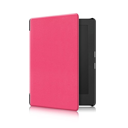Meijunter Intelligent Auto Sleep Ultra dünn Leder Stehen Haut Schale Schutz Schale Taschen Für Kobo Aura H2O Edition 2 6.8″ eReader (2017 Release) - 4