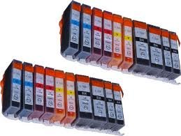 20 Druckerpatronen kompatibel für Canon Pixma ip3600 ip4600 MP540 MP620 MP630 MP980 MP 540 620 630 980 ip 3600 4600