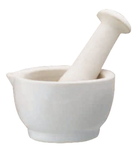 Kitchen Craft Keramik-Mörser mit Stößel, 85 mm