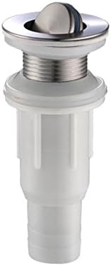 LEIT Bathroom accessories Washbasin drain Deodorant stainless steel Strainer bathroom Bouncing Blocking Deodorant,A-No overflow hole