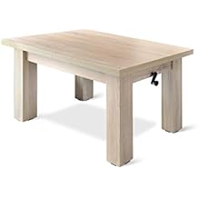 Wohnling Couchtisch Riva 120x45x60 Cm Metall Holz Sofatisch