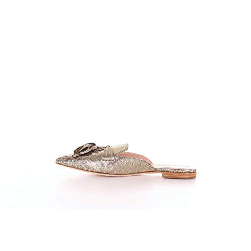Preisvergleich Produktbild Alberta Ferretti AA11021C15AA0 Sabot Damen golden 35