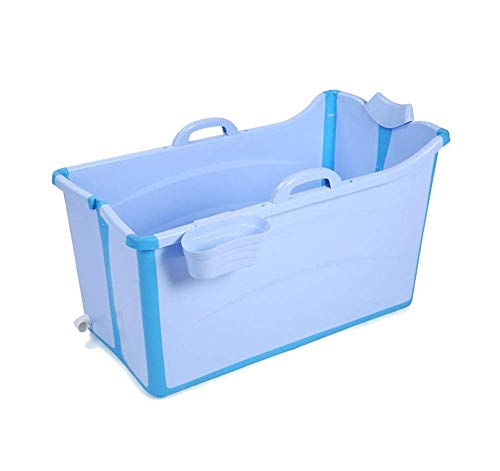 Baignoire pliante portable, baignoire adulte, pliable Portable gonflable enfant plastique baignoire pour bébé Piscine baignoire pvc
