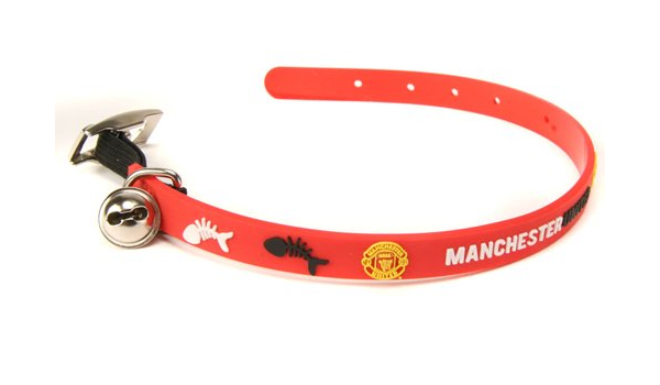 man united dog collar