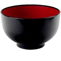 TOKYO design studio Recipiente de la Marca, Abs, de 15,9 x 9,5 cm, Lacado, de Color Negro