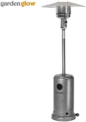Garden Glow 13000W Gas Patio Heater with Variable Power Control for Outdoor Use, Available In Bronze or Graphite (Graphite)