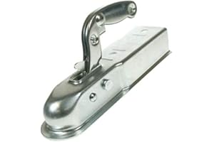 MAYPOLE UK LTD UNIVERSAL PRESSED STEEL TOW BAR BALL HITCH COUPLING FOR 50MM SQUARE DRAW BAR MP80 MAYPOLE