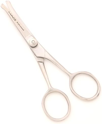 MACS PROFESSIONAL,Beard &amp; Mustache Scissors With Adjustable Nob,Precise Facial Hair Trimming - Sharpness and Stainless Steel Give These Scissors Durability That Will Last, -60105