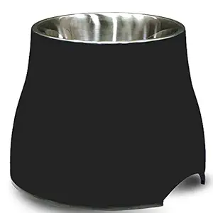 Dogit Elevated Dish, Black, Small