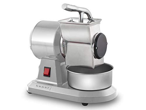 Beper 90.059 90.059-Rallador de Queso Profesional, Rojo y gris.