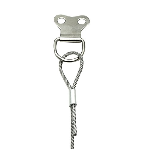 Picture Hanging Wire 2 mm 8 m with 8 Crimp Tube 8 picture