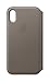 Price comparison product image Apple MQRY2ZM/A Leather Protective Flip Cover for iPhone X - Taupe