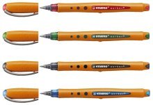 Preisvergleich Produktbild 10 x Stabilo Rollerball bionic worker F 0,3mm grün