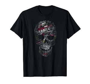 DeCalaveras Camiseta Unisex Calavera Graffiti