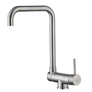 Fregadero de la cocina sin enfriador de ventanas Faucet 304 Acero