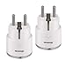Produktbild 2 Stück Smart WLAN Steckdose Alexa Smart Plug Stecker mit Alexa Echo Google Home für IOS Android