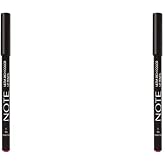 Note Ultra Rich Color Lip Pencil 13 Hollywood Pink Dudak Kalemi, Pembe 2li paket