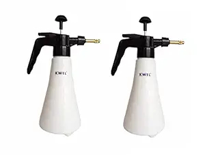 KWEL 1 Litre Handheld Garden Spray Bottle Pump Pressure Water Sprayer,Chemicals,Pesticides,Neem Oil and Weeds Lightweight Water Sprayer (Multi Color) Pack of 2
