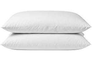 NOVOTEXTIL Almohada 90 cm Pack 2 de Fibra Hueca Siliconada Hipoalergénica, Antiácaros, Firmeza Media, Transpirable, Tacto Suave, Fácil Cuidado