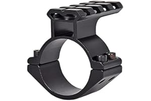 ECOMMUR Picatinny para visores de 1" Pulgada. Instala láser, Linterna o cámara en tu Visor o mira telescópica