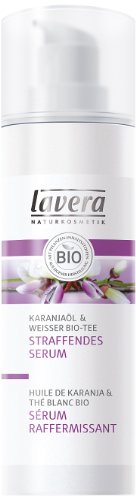 Lavera Straffendes Serum Karanjaöl & Weißer Bio-Tee, 1er Pack (1 x 30 ml)