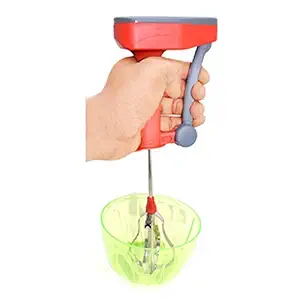 Nohunt Power-Free Hand Blender and Beater in Kitchen Appliances with High Speed Operation (Egg and Cream; Milkshake; Soup; Lassi; Butter Milk Maker; Multicolour)
