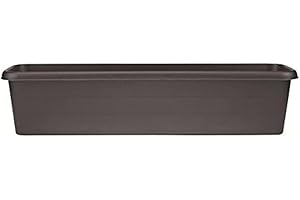 Keter Stewart Bac de Plantation corinthien Noir 80 cm