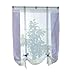 Produktbild Vosarea 1 Stück Pure Sheer Vorhang Einfache Tuch Europäischen Solid Roll Voile Vorhang-80x140 cm (Grau)