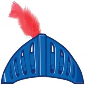 Mike The Knight Helmets with Feather (Pack of 6)