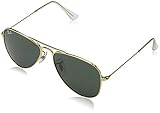 Protective case included Ray-Ban Junior 0RJ9506S - Gafas de sol Unisex Niño, Gold 50