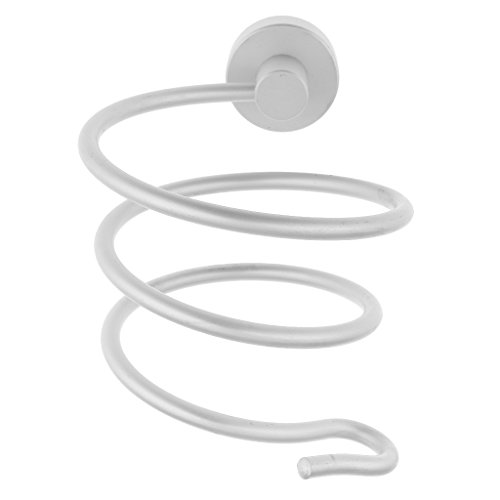 Preisvergleich Produktbild Sharplace Wandhalter als Haartrocknerhalter Fönhalter aus Aluminum