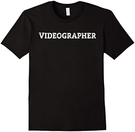 Videographer Shirt, Videography It's What I Do Career Path Male 2XL Black