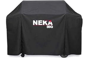 PARIS PRIX Neka - Housse de Protection Barbecue 125cm Noir