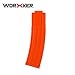 Produktbild WORKER 22 Kugeln Modell Kurve Weiche Kugel Clip Munition Patrone Dart Clip für Nerf Spielzeugpistole Patrone Halter Magazin Clip