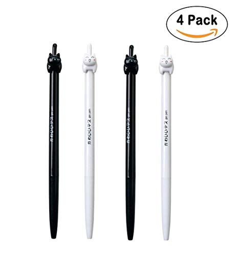 Ayomi Cute Cartoon Cat bolígrafos de tinta de gel bolígrafo de punta rodante