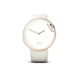 Armbanduhr STRYVE Watch Light, Minimalistische Uhr, Schlichte Uhr, Designer Armband Uhr, Rose, grau