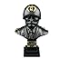 Produktbild SAN MARINO Büste Benito Mussolini C/Elmo Harz Schwarz und Gold cm.15