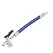 Produktbild sourcingmap® Silber Metall Doppel kopf Motorrad Auto Reifen Luftpumpe Rohr Ventil blau de